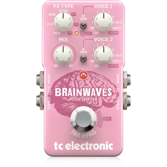 Pedal Guitar TC Electronic Brainwaves Pitch Shifter - Việt Music