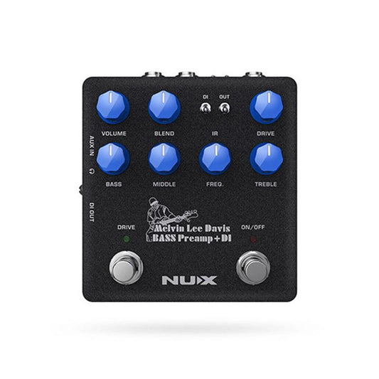Pedal Guitar Nux MLD Bass Preamp + DI NBP-5 - Việt Music