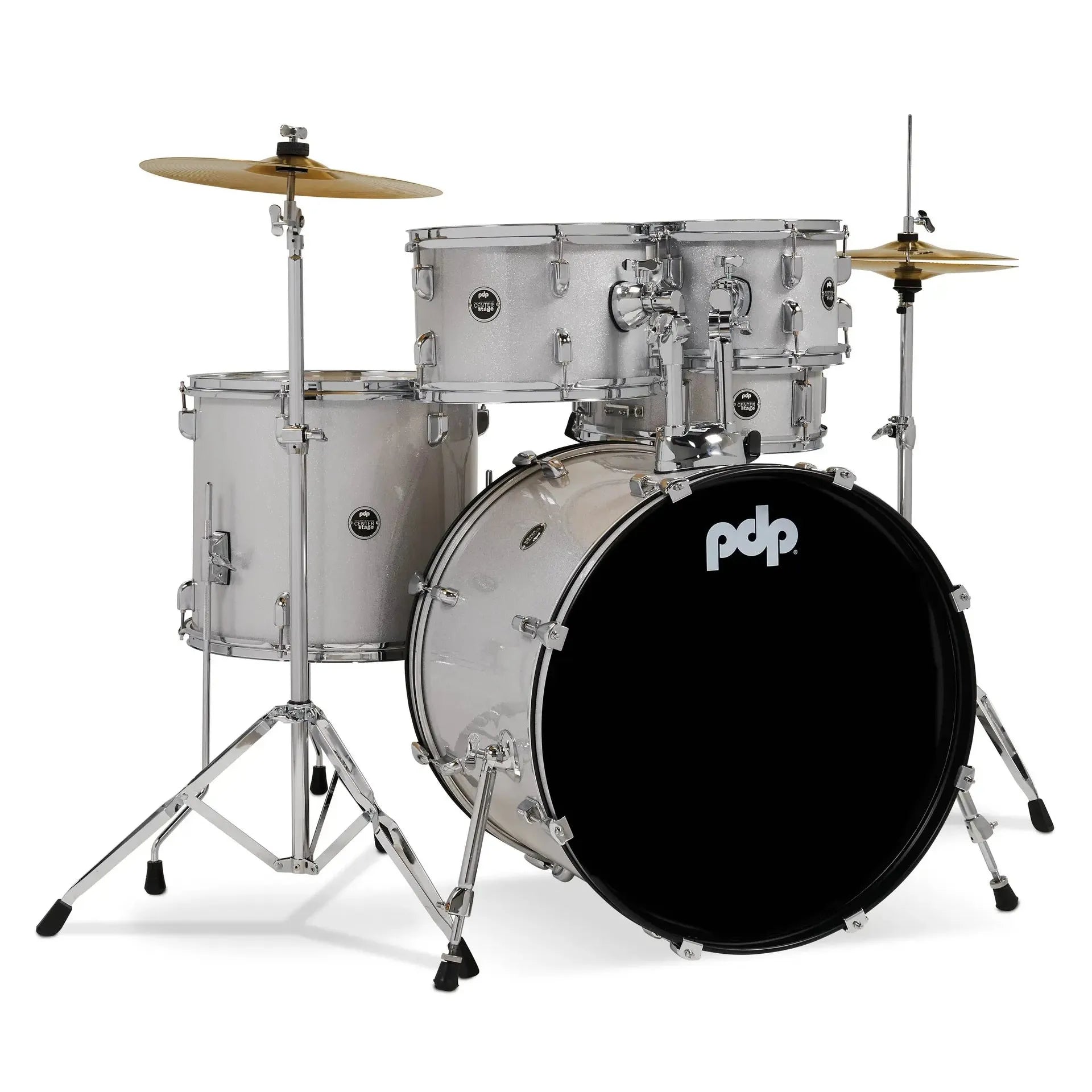 Trống Cơ PDP Center Stage PDCE2215KT (22/10-12/14/16 + Cymbal + Hardware) - Việt Music