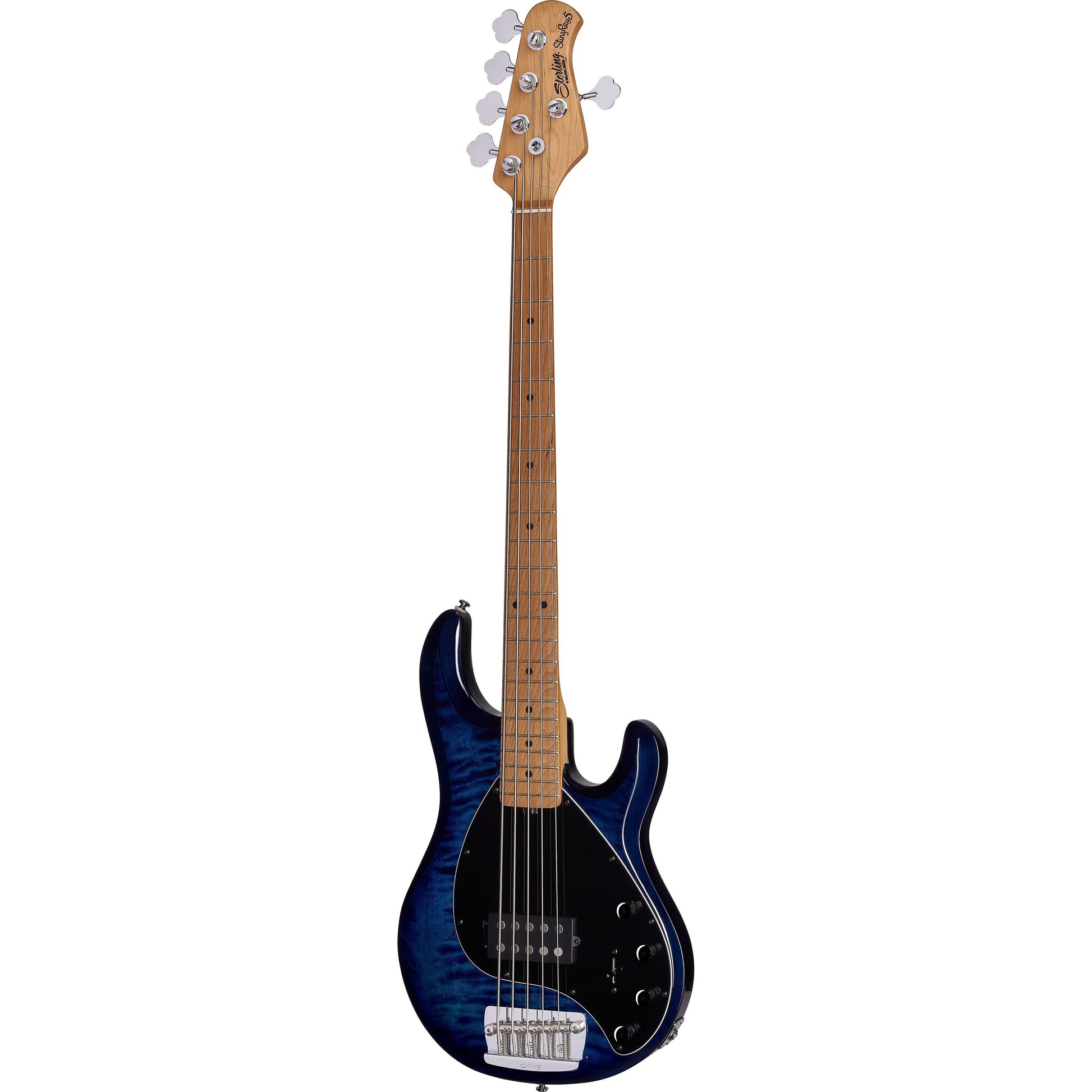Đàn Guitar Bass Sterling By Music Man StingRay Ray35QM H, Maple Fingerboard - 5 Strings - Việt Music