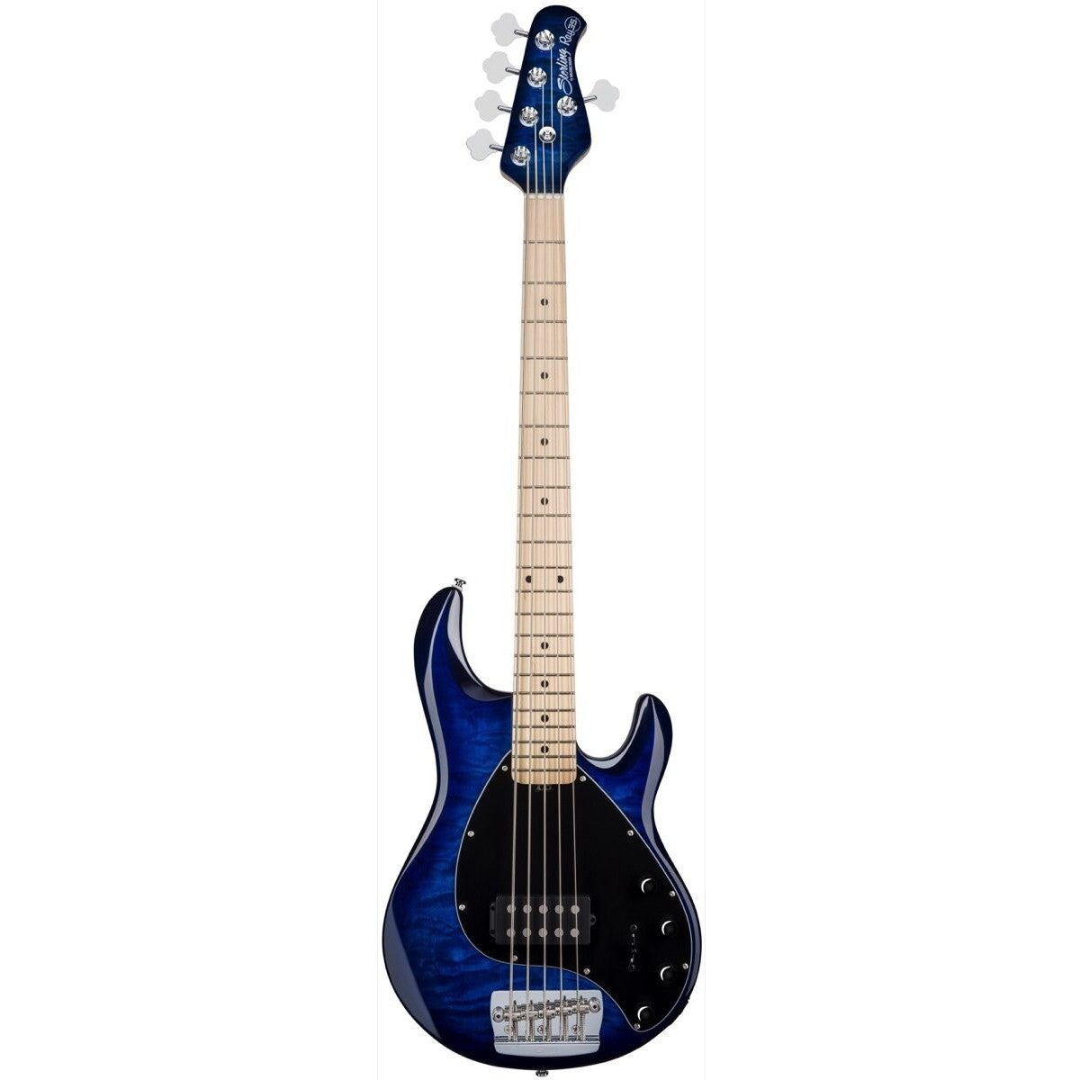 Đàn Guitar Bass Sterling By Music Man StingRay Ray35QM H, Maple Fingerboard - 5 Strings - Việt Music