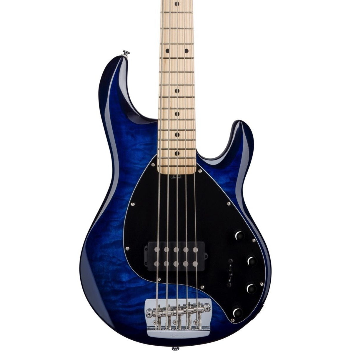 Đàn Guitar Bass Sterling By Music Man StingRay Ray35QM H, Maple Fingerboard - 5 Strings - Việt Music