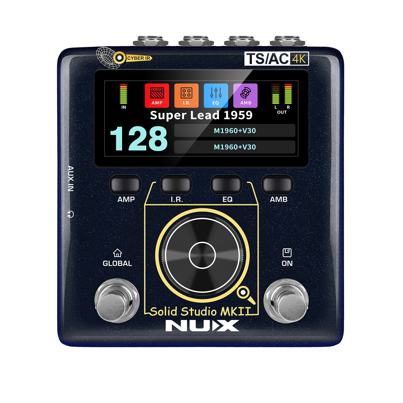 Pedal Guitar Nux Solid Studio MKII NSS-6 - Preamp, Power Amp