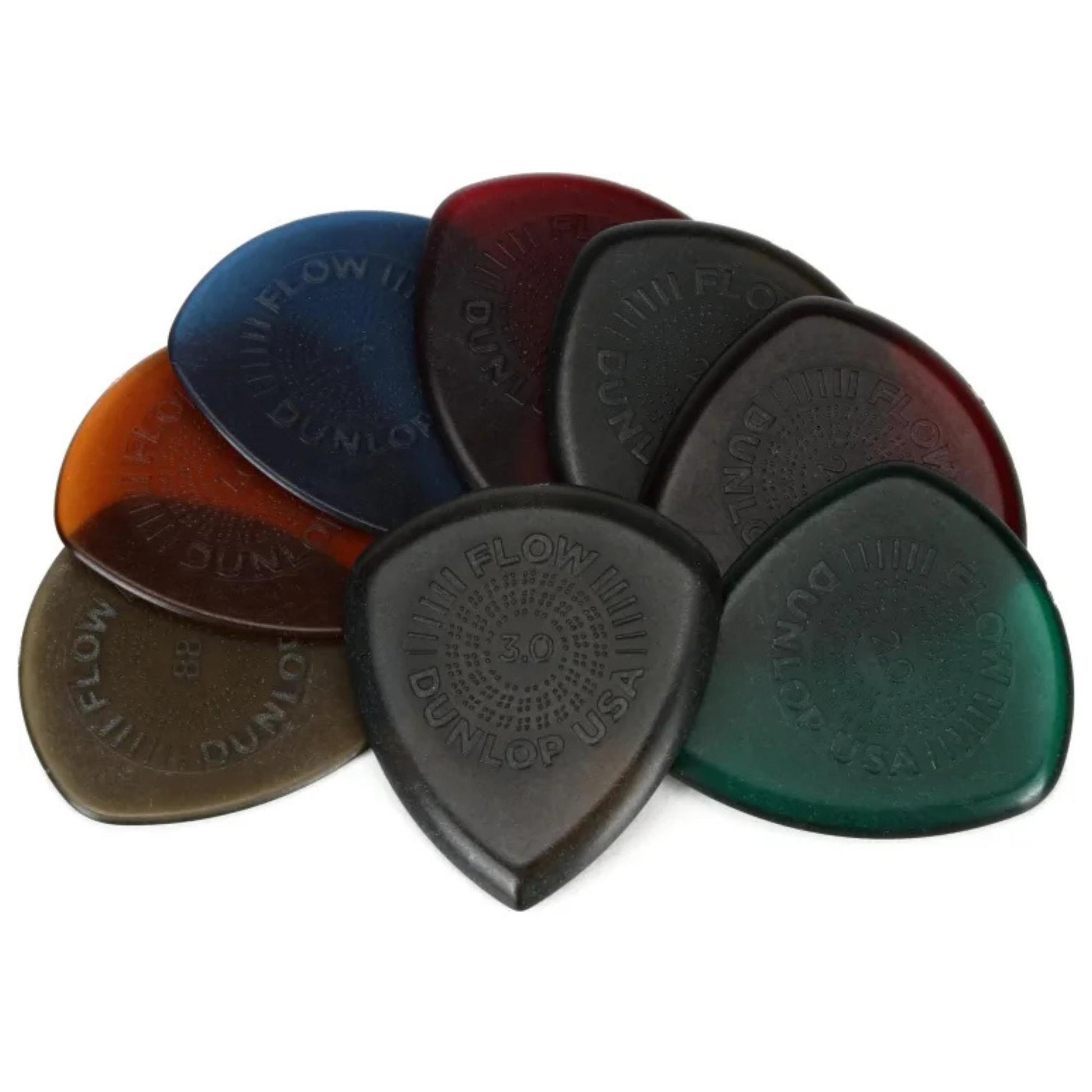 Pick Gảy Đàn Guitar Jim Dunlop PVP114 Flow Variety, 8pc - Việt Music