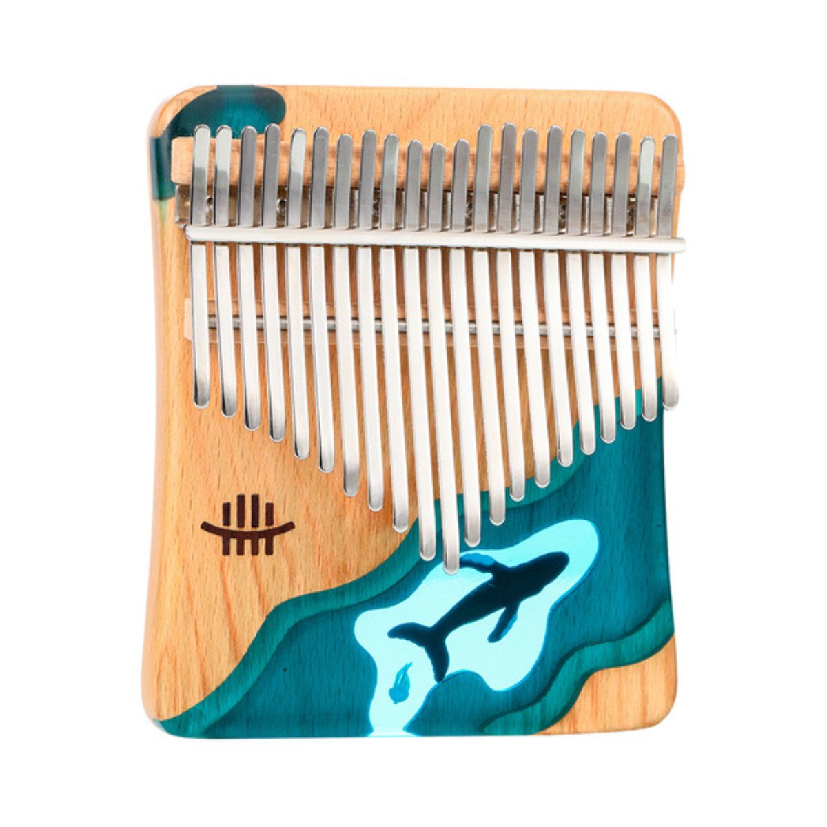 Kalimba Hluru KWD21 Hluru Whale Deep Ocean Plate Beech, 21 Notes - Việt Music