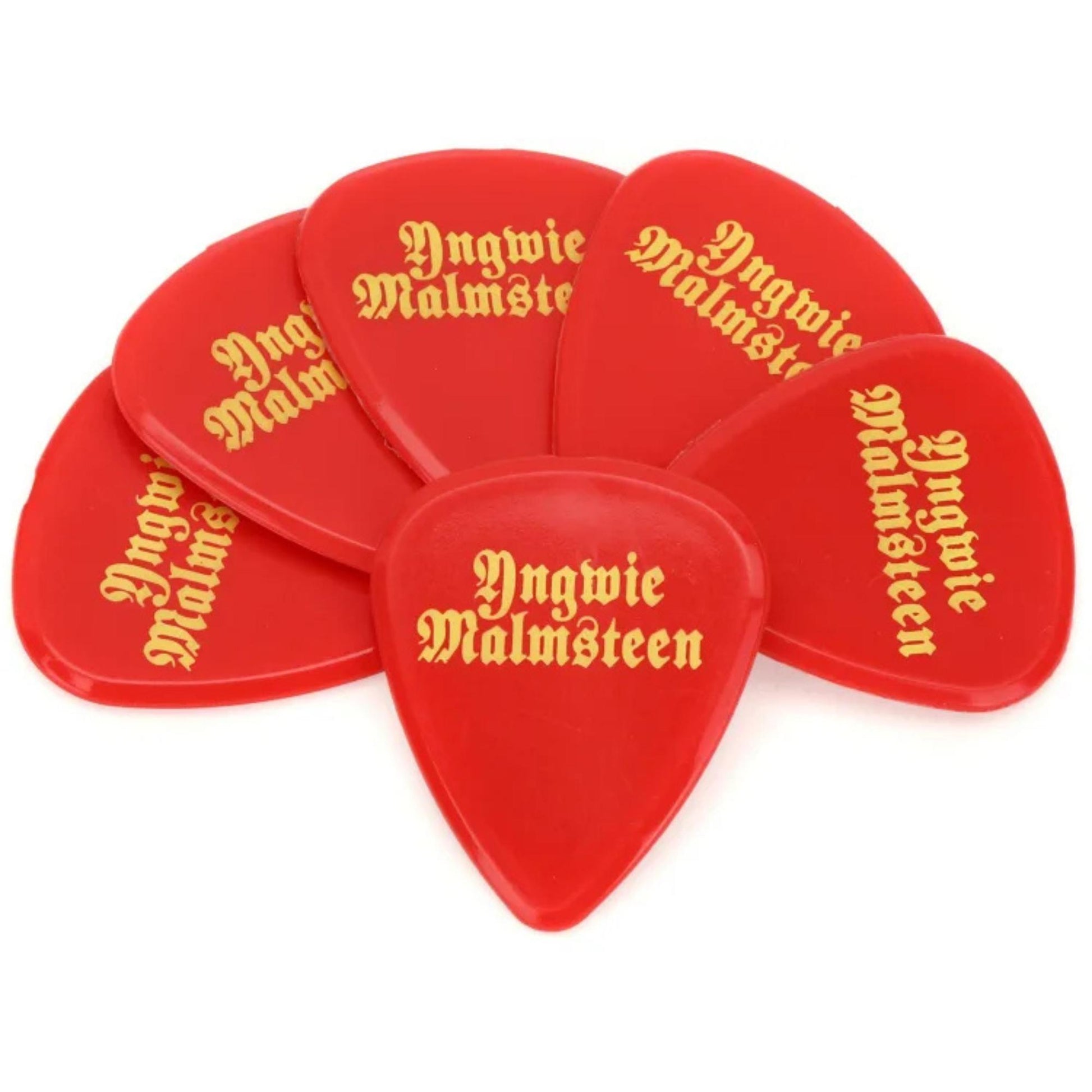 Pick Gảy Đàn Guitar Jim Dunlop YJMP02RD Yngwie Malmsteen Custom Delrin 2.0mm, 6pc - Việt Music