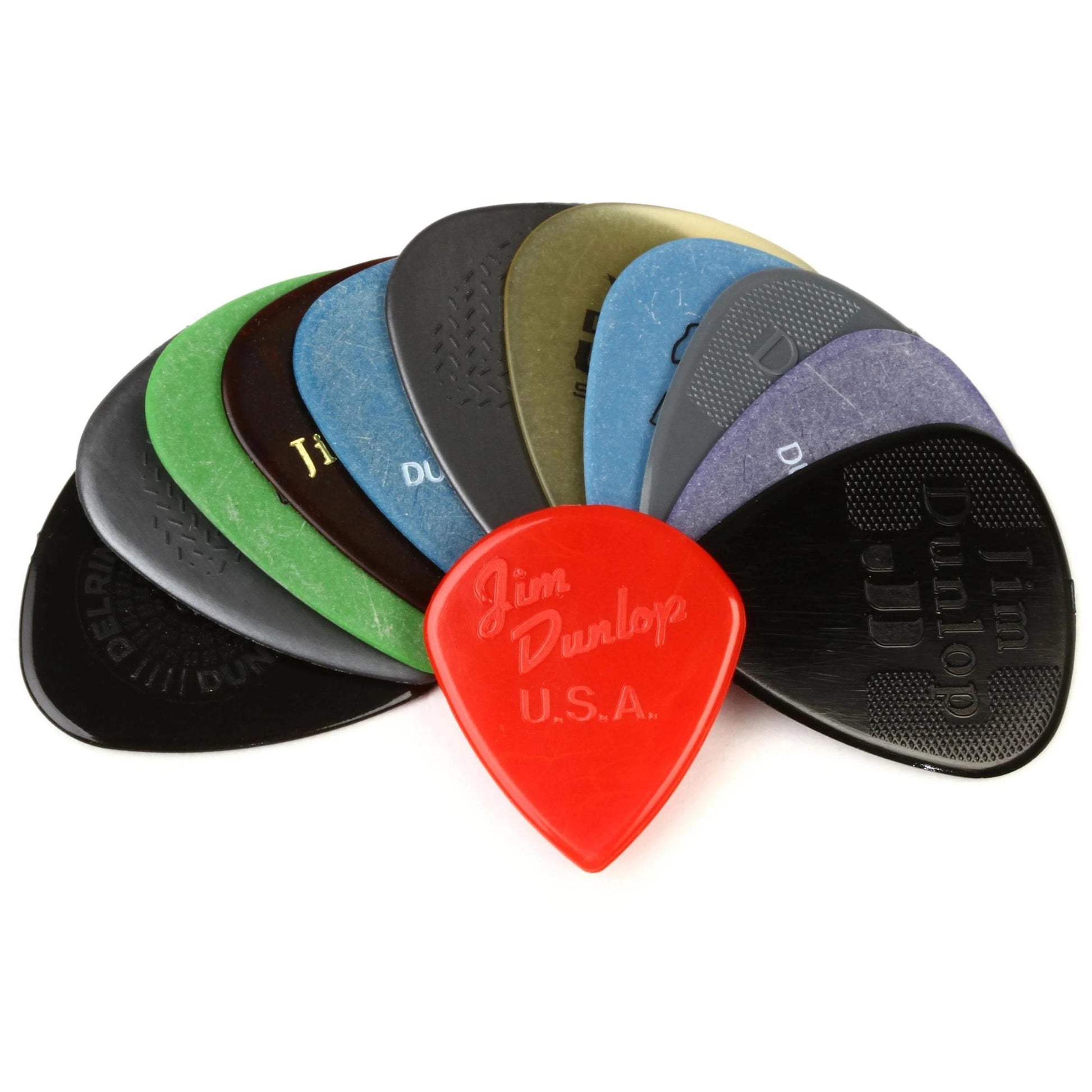 Pick Gảy Đàn Guitar Jim Dunlop PVP102 Variety Pack, Medium-Heavy, 12pc - Việt Music