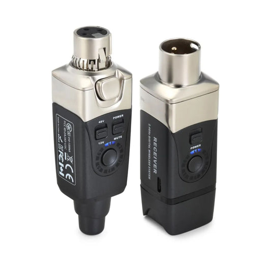 Bộ Thu Phát Tín Hiệu Không Dây Xvive U3C 48V - Microphone Wireless System - Việt Music