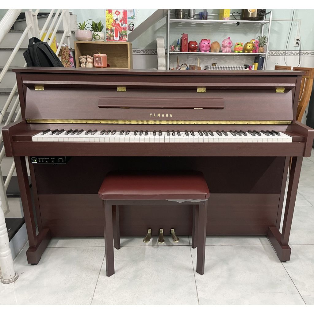 Đàn Piano Điện Yamaha DUP-8 Mahogany - Digital Upright Piano - Qua Sử Dụng - Việt Music