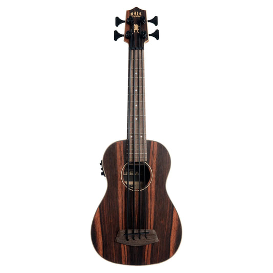 Đàn Ukulele Bass Kala U-Bass Striped Ebony UBASS-EBY-FS - 4 Strings