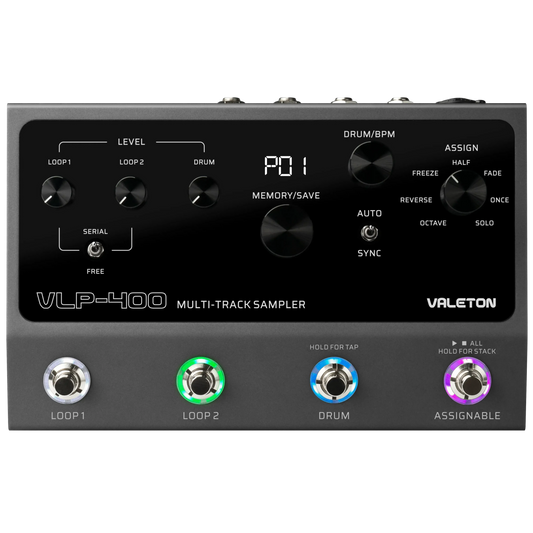 Pedal Guitar Valeton VLP-400 Multi-Track Sampler - Việt Music