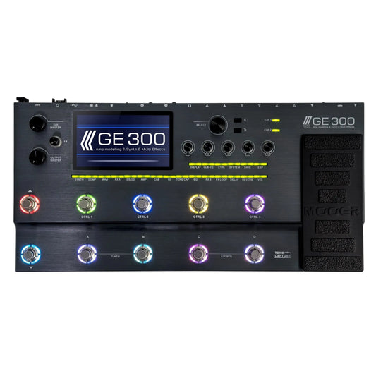 Pedal Guitar Mooer GE300 Amp Modeler and Synth/Effects Processor - Việt Music
