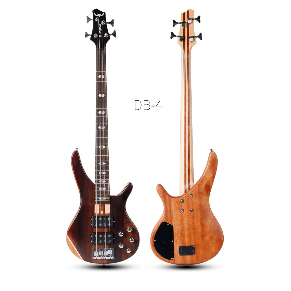 Đàn Guitar Bass Bullfighter Minsine DB-4 HH, Rosewood Fingerboard - 4 Strings - Việt Music