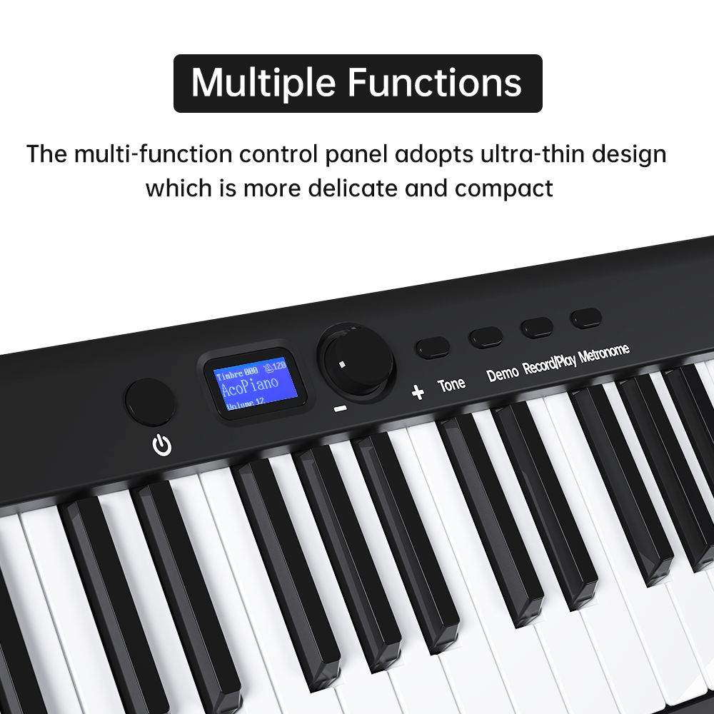 Đàn Piano Điện Bora BX-20 Led Phím Sáng - Việt Music