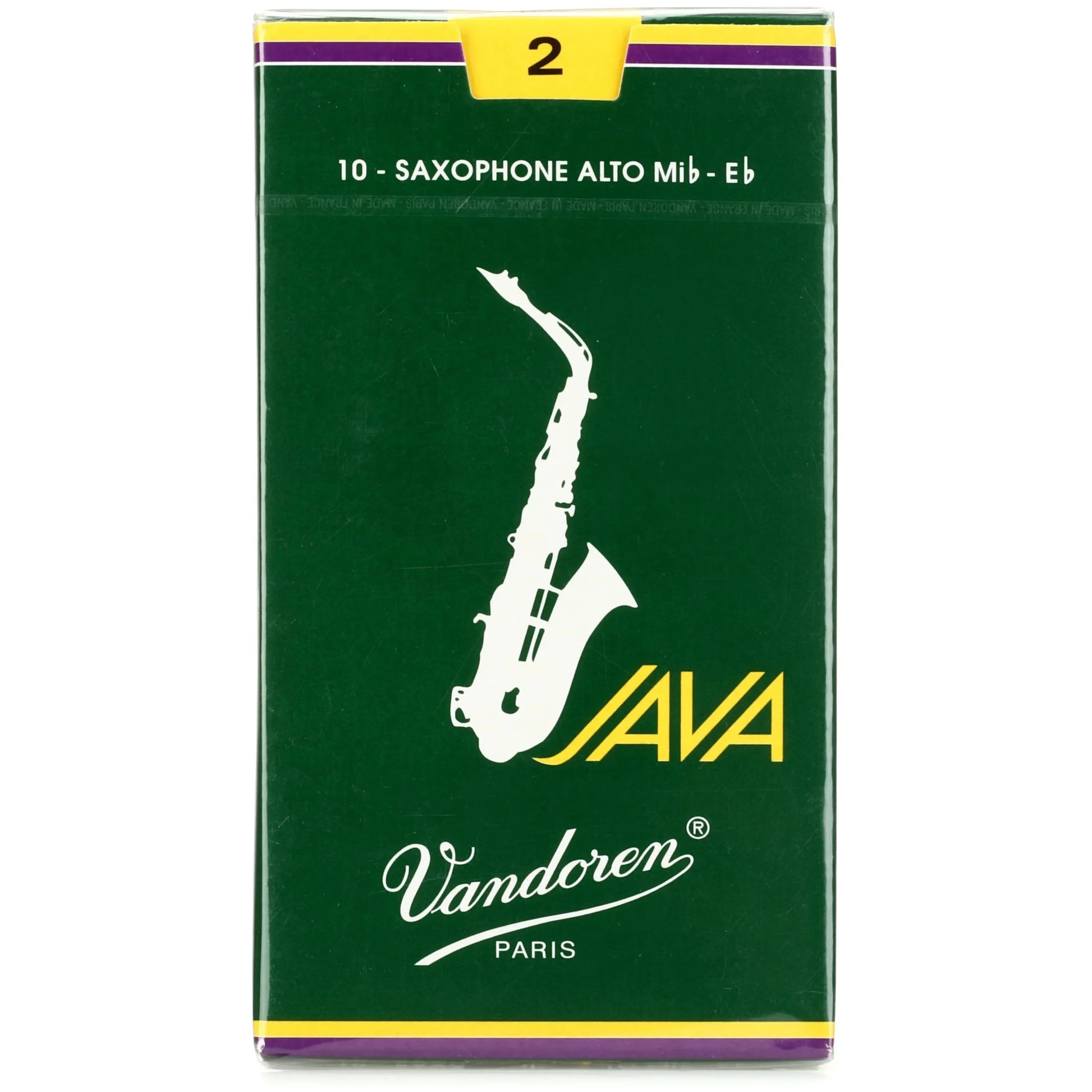 Dăm Kèn Saxophone Alto Vandoren JAVA "Filed - Green Cut" - Việt Music