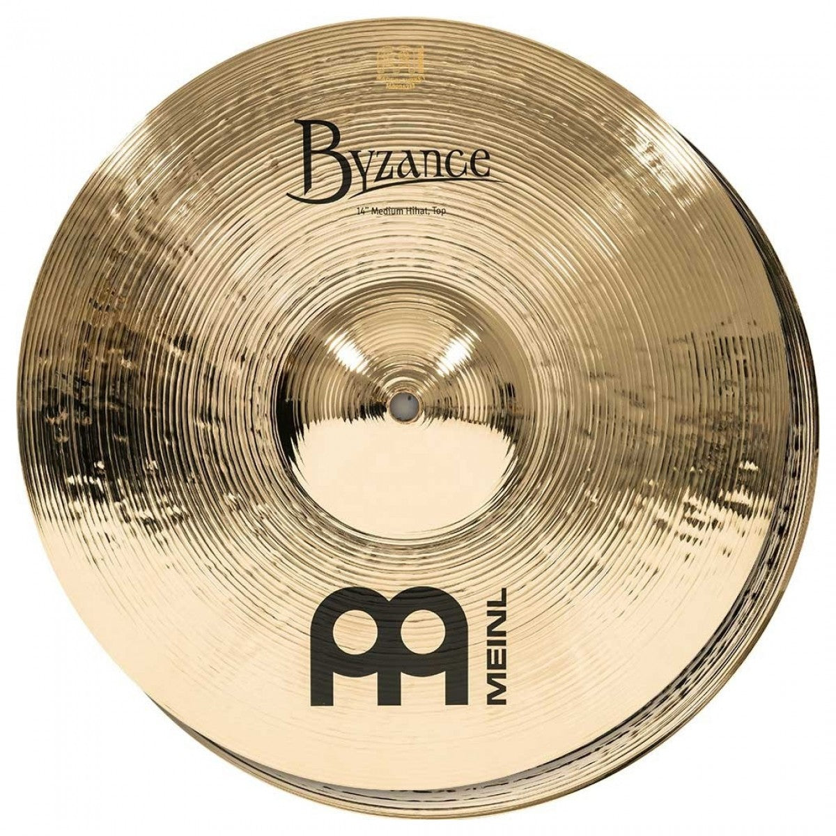 Cymbal Meinl B14MH-B Byzance Brilliant Medium, HiHat - Việt Music