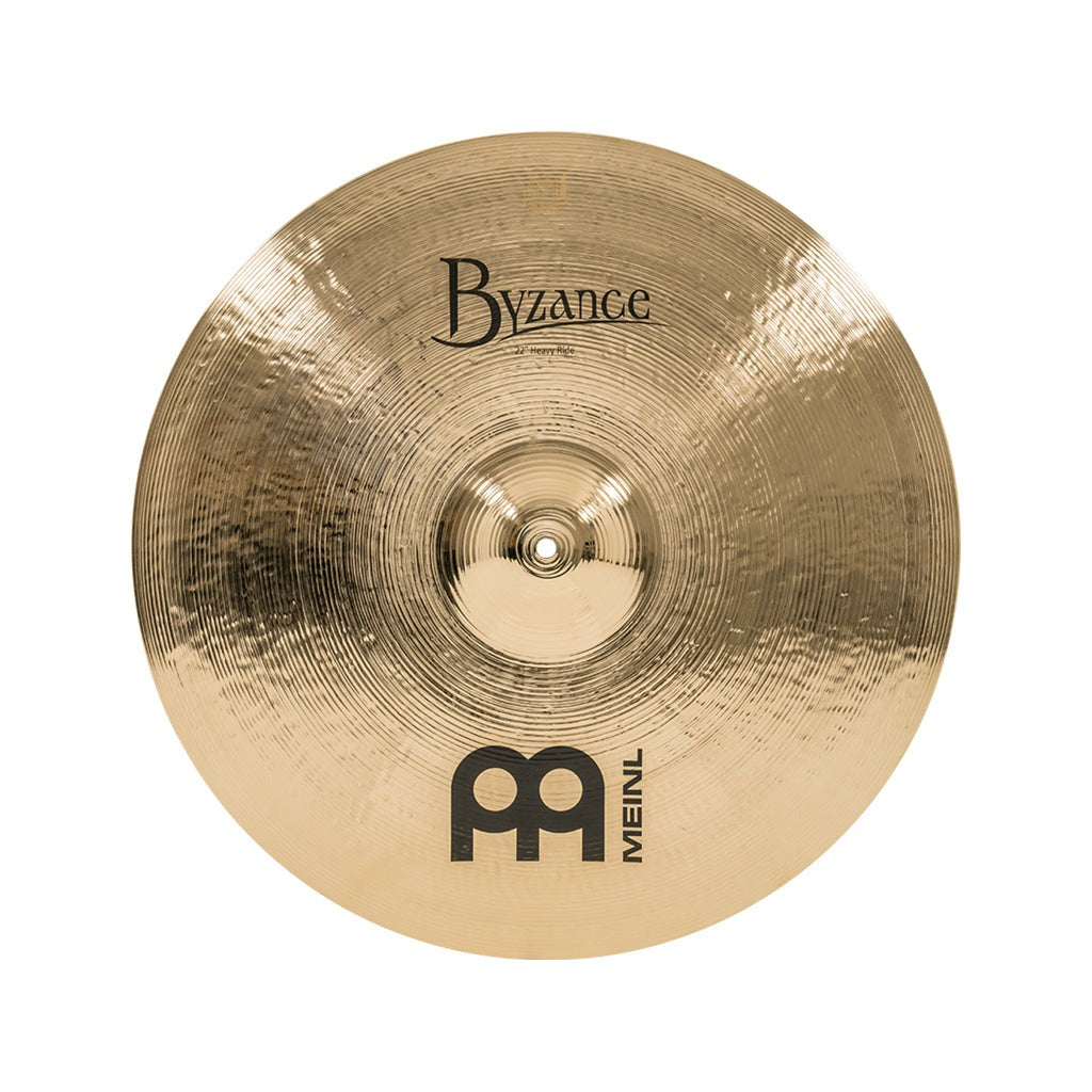 Cymbals MEINL B22HHR-B 22inch Byzance Brilliant Heavy Hammered Ride - Việt Music