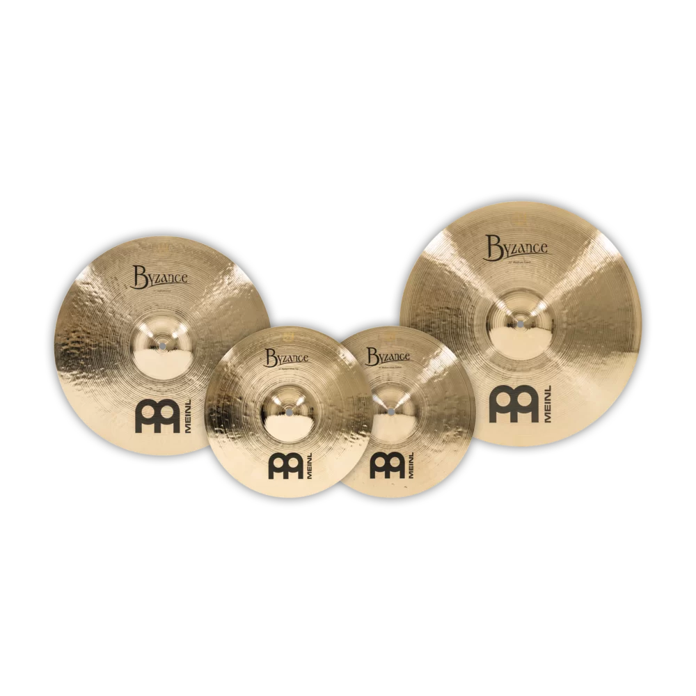 Cymbal Meinl Byzance Brilliant Complete Cymbal Set - BB-CS1 - Việt Music