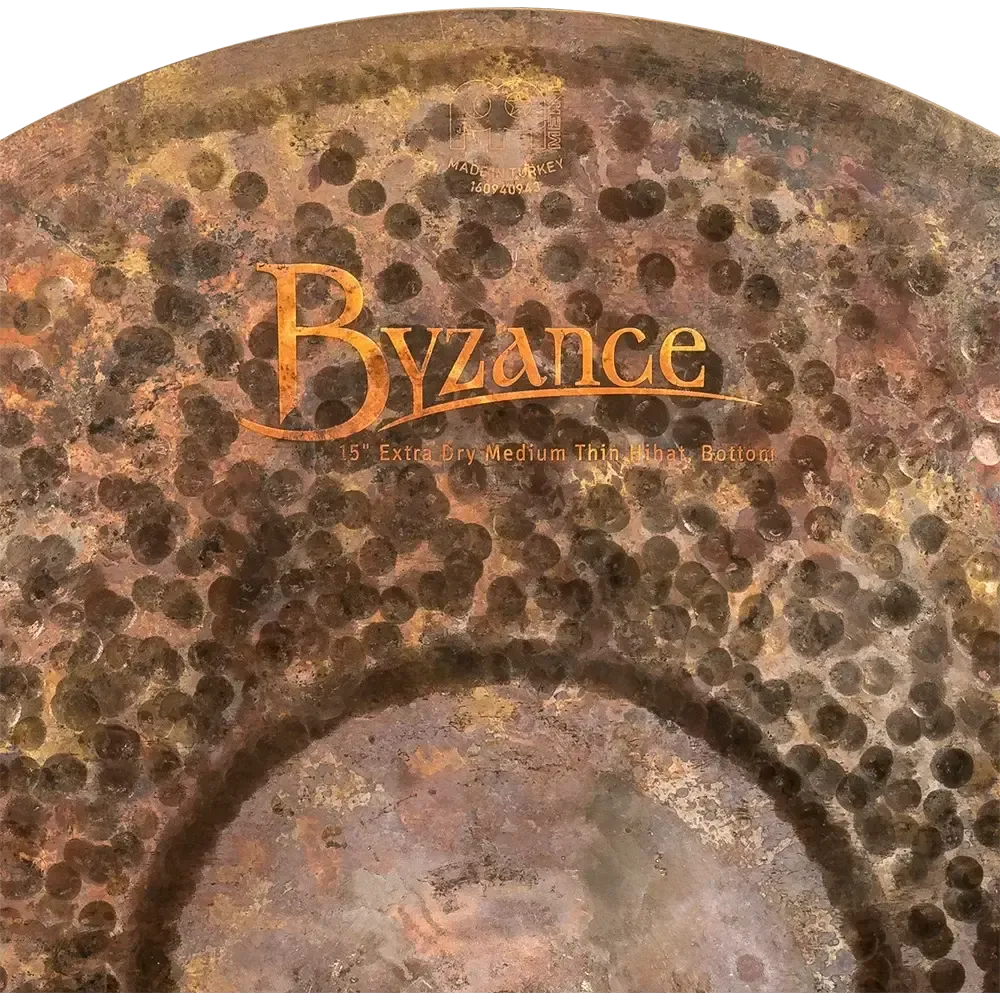 Cymbal Meinl Byzance Extra Dry 16" Extra Dry Medium Thin Hihat - B16EDMTH - Việt Music