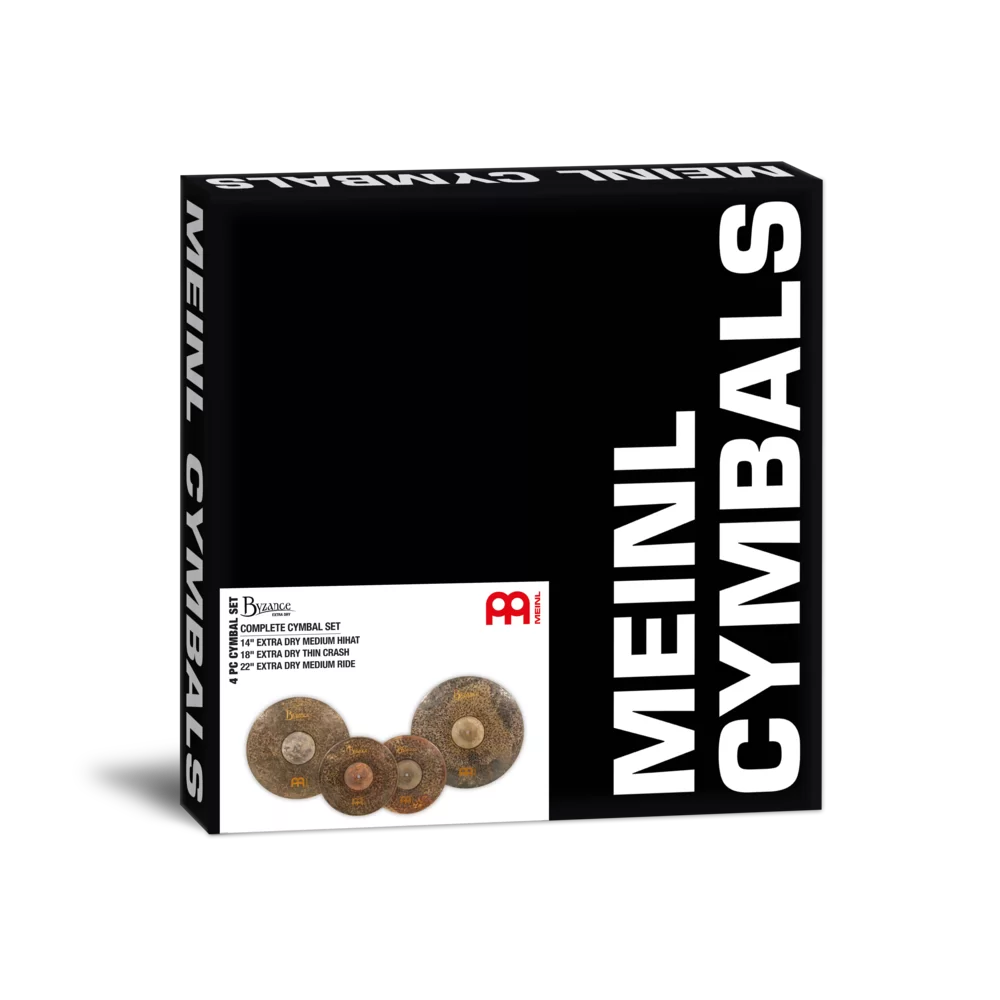 Cymbal Meinl Byzance Extra Dry Complete Cymbal Set - BED-CS1 - Việt Music
