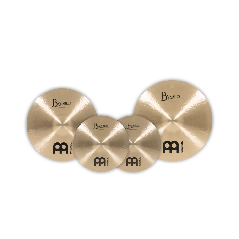 Cymbal Meinl Byzance Traditional Complete Cymbal Set - BT-CS1 - Việt Music