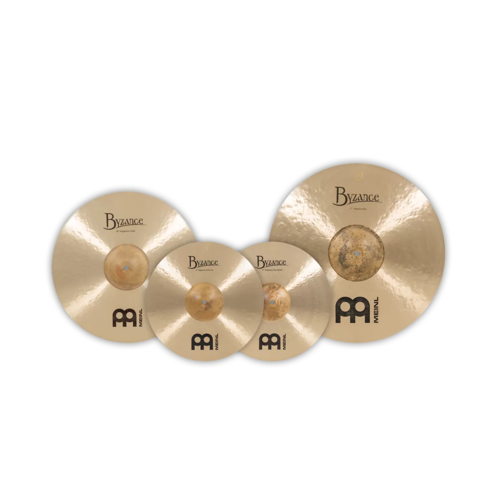 Cymbal Meinl Byzance Traditional Complete Cymbal Set - BT-CS2 - Việt Music