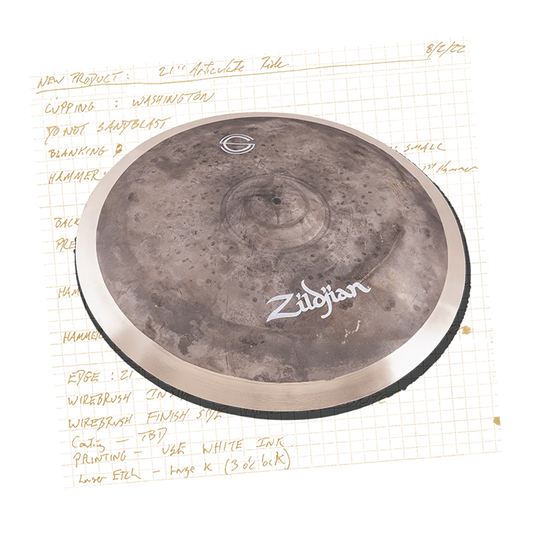 Cymbal Zildjian A Orchestral - 21" Articulation Ride - K1501-PT - Việt Music