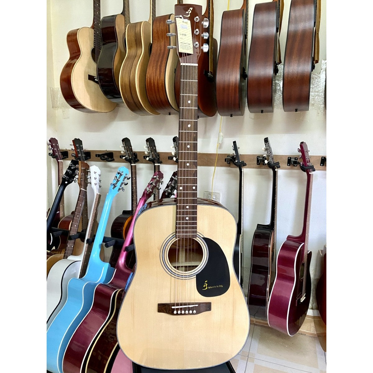 Đàn Guitar Ba Đờn D120 Acoustic - Việt Music