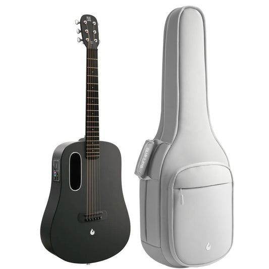 Đàn Guitar Acoustic Blue Lava Touch, Black - Việt Music