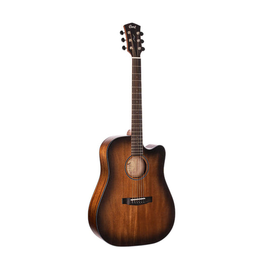 Đàn Guitar Acoustic Cort Core-DC Mahogany, Open Pore Black Burst - Việt Music