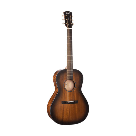 Đàn Guitar Acoustic Cort Core-PE Mahogany, Open Pore Black Burst - Việt Music