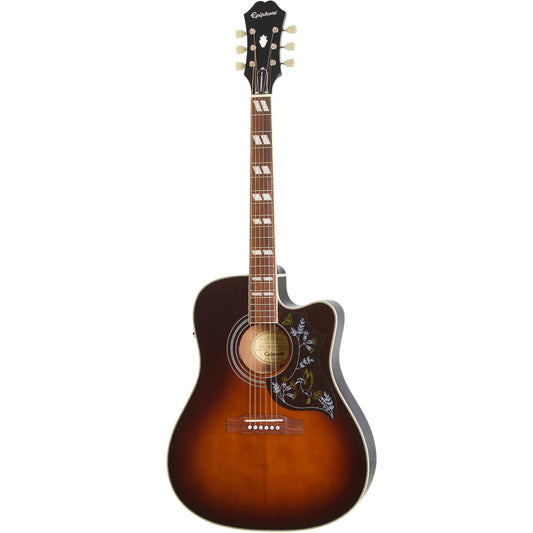 Đàn Guitar Epiphone Limited Edition Hummingbird Performer Pro Acoustic, Tobaco Sunburst - Việt Music