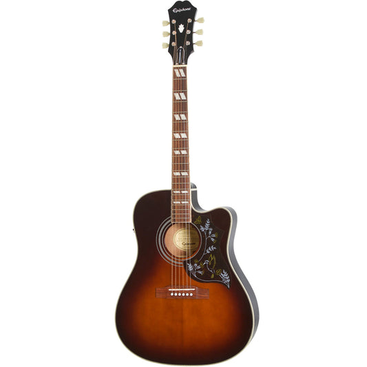 Đàn Guitar Epiphone Limited Edition Hummingbird Performer Pro Acoustic, Tobaco Sunburst - Việt Music