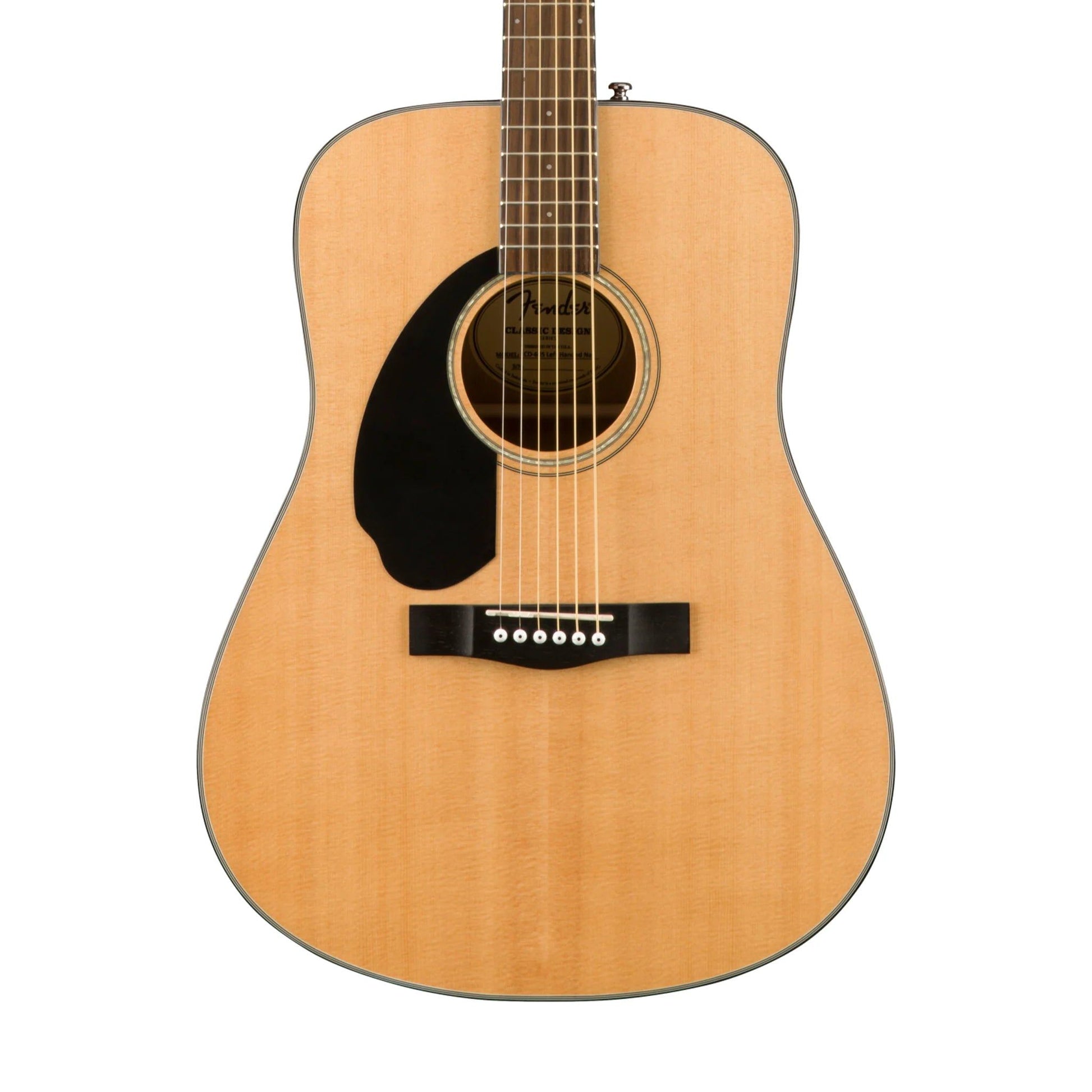 Đàn Guitar Acoustic Fender CD-60S Dreadnought Left-Handed, Walnut Fingerboard Natural - Việt Music