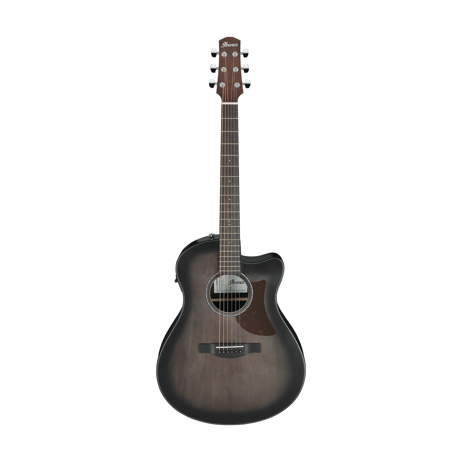 Đàn Guitar Acoustic Ibanez AAM70CE Transparent Charcoal Burst Low, Natural Open - Việt Music