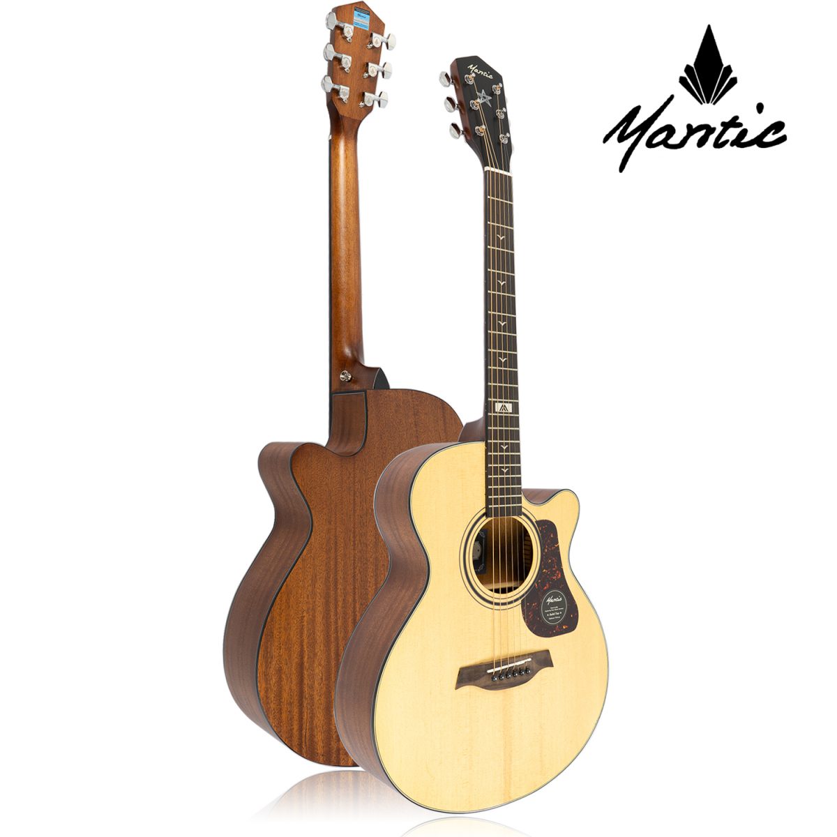 Đàn Guitar Acoustic Mantic GT-10AC - Việt Music