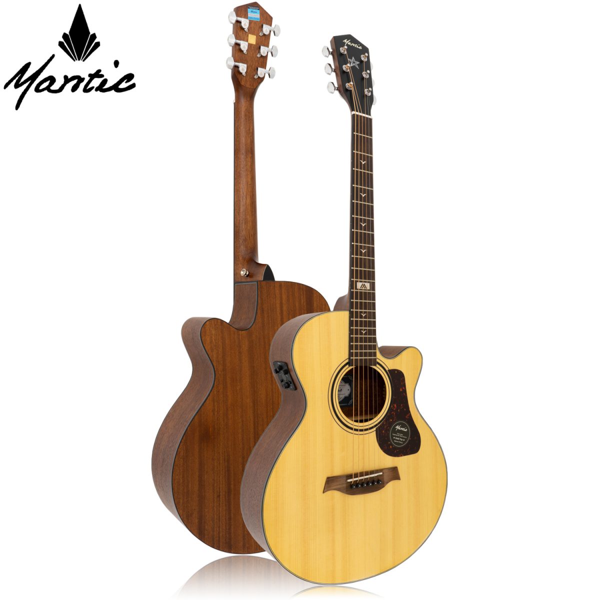 Đàn Guitar Acoustic Mantic GT-10ACE - Việt Music