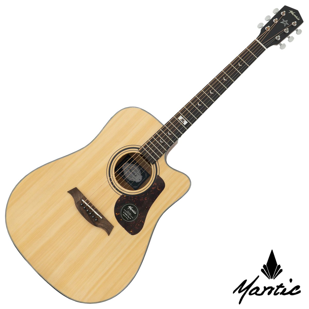 Đàn Guitar Acoustic Mantic GT-10DCE - Việt Music