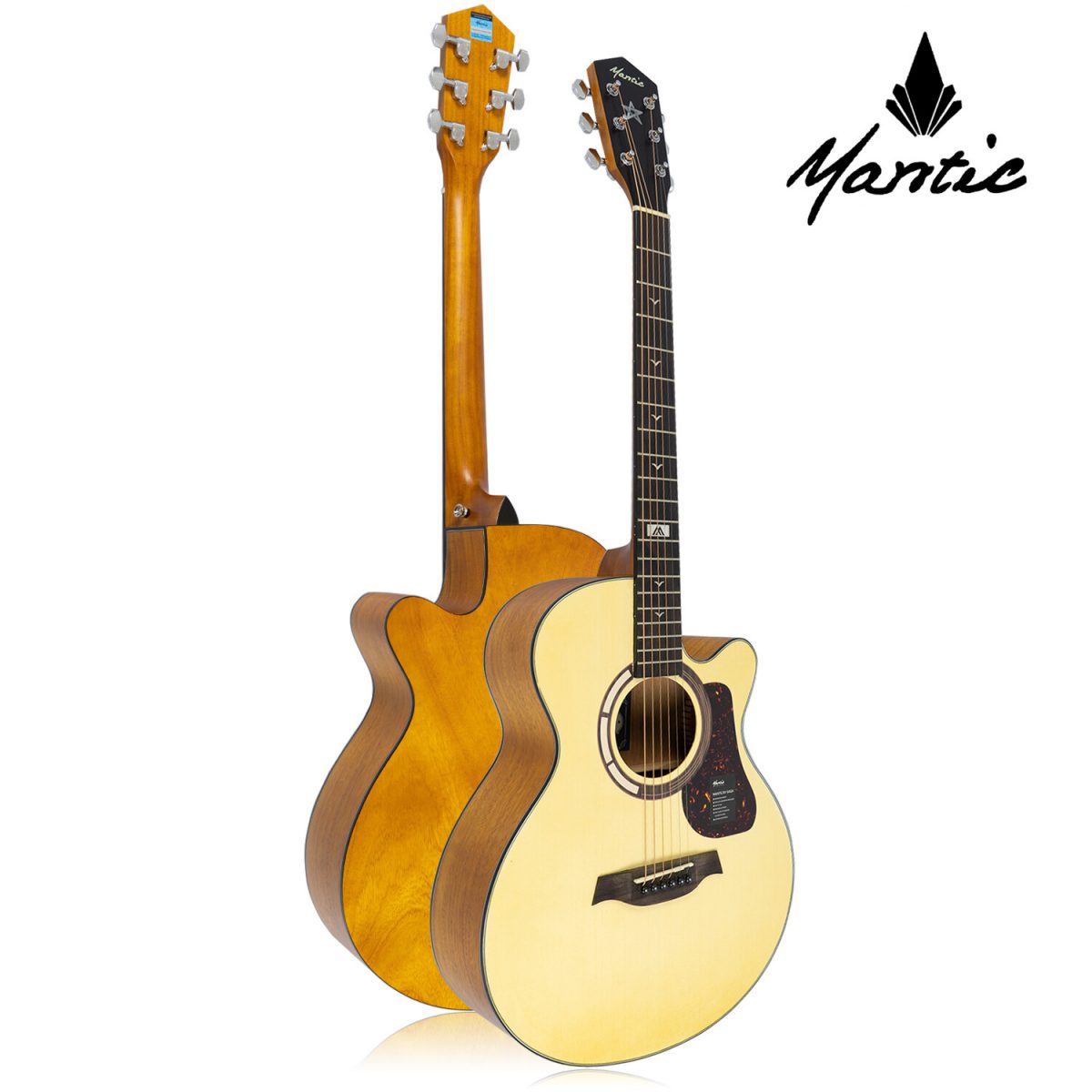 Đàn Guitar Acoustic Mantic GT-1AC - Việt Music