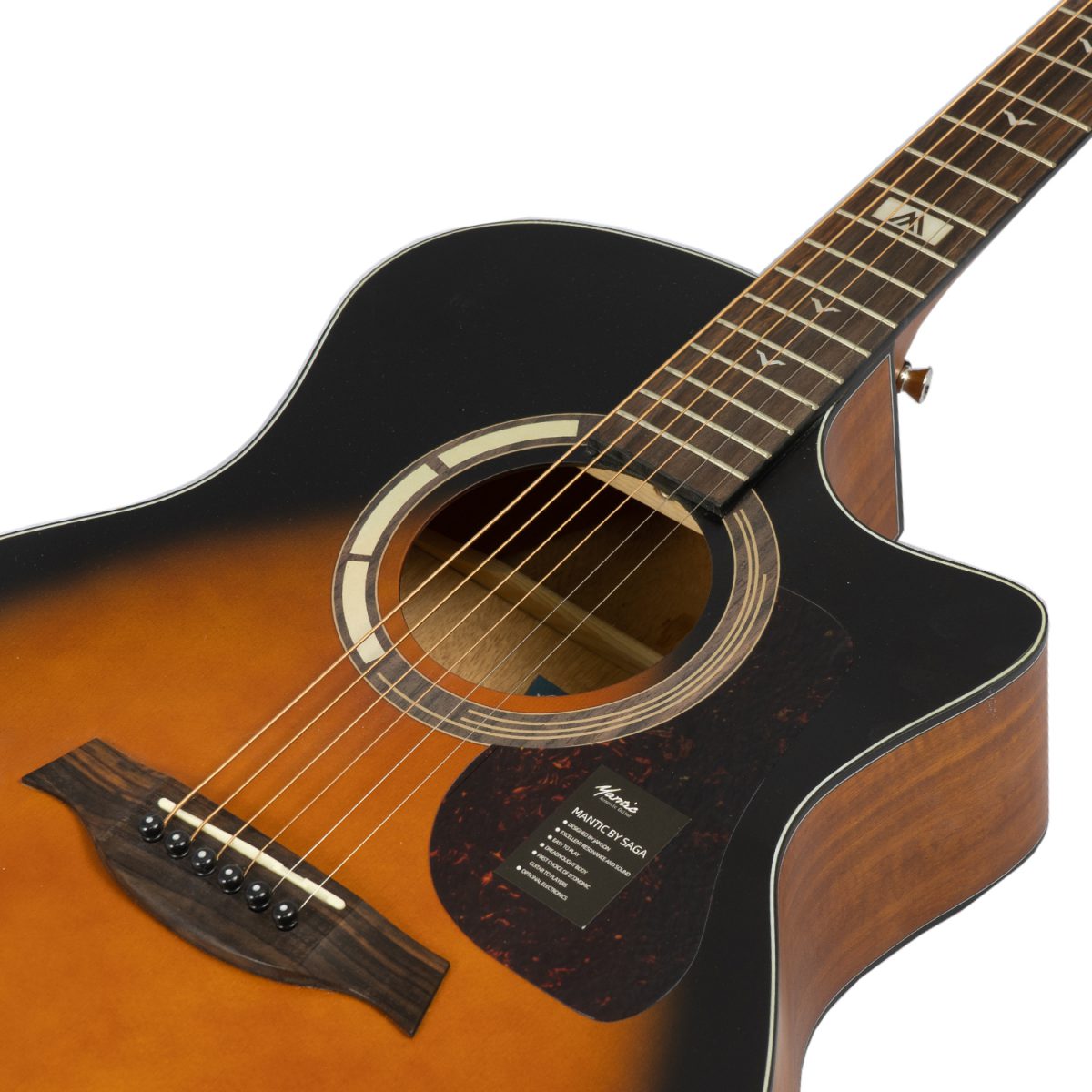 Đàn Guitar Acoustic Mantic GT-1GC - Việt Music