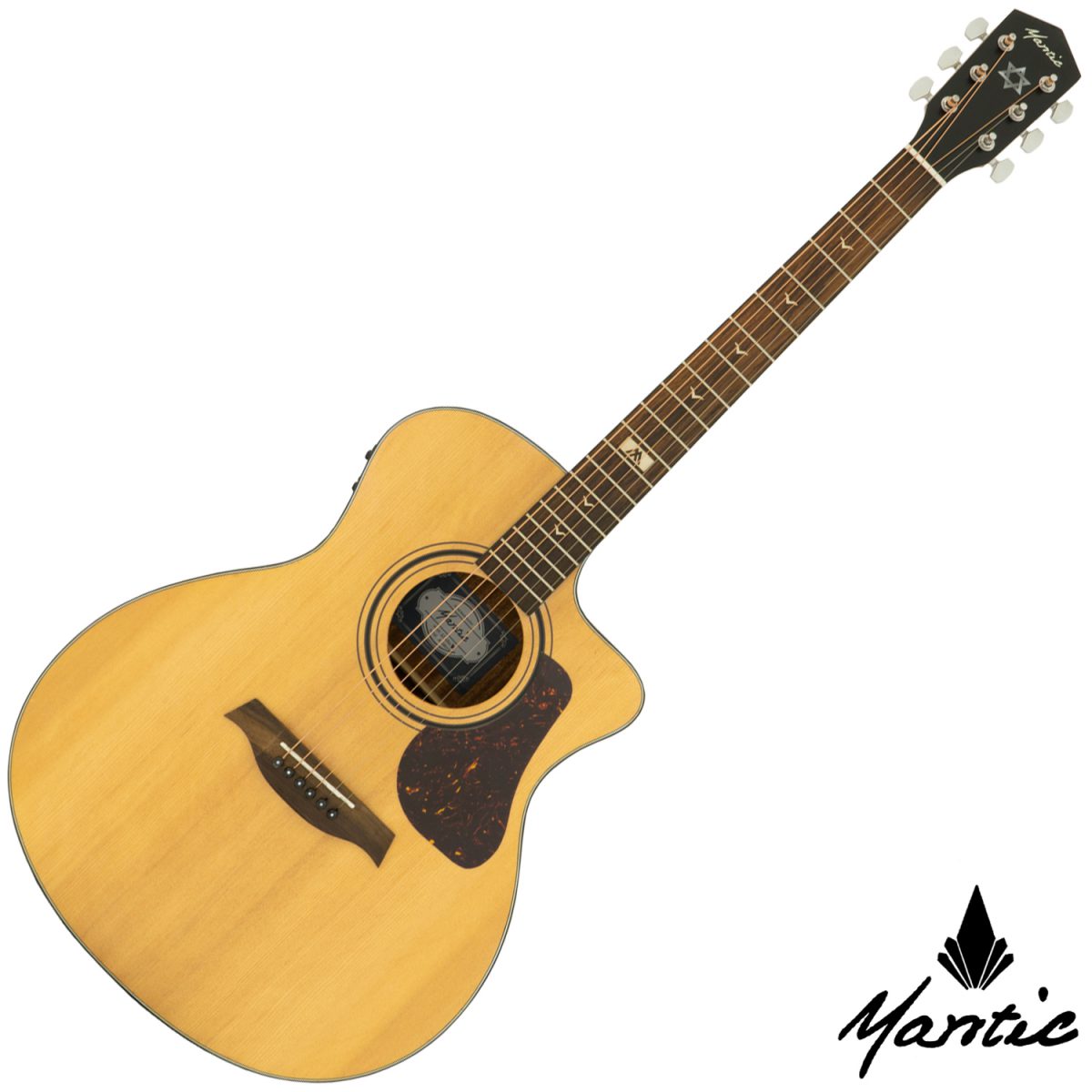 Đàn Guitar Acoustic Mantic GT-1GCE - Việt Music