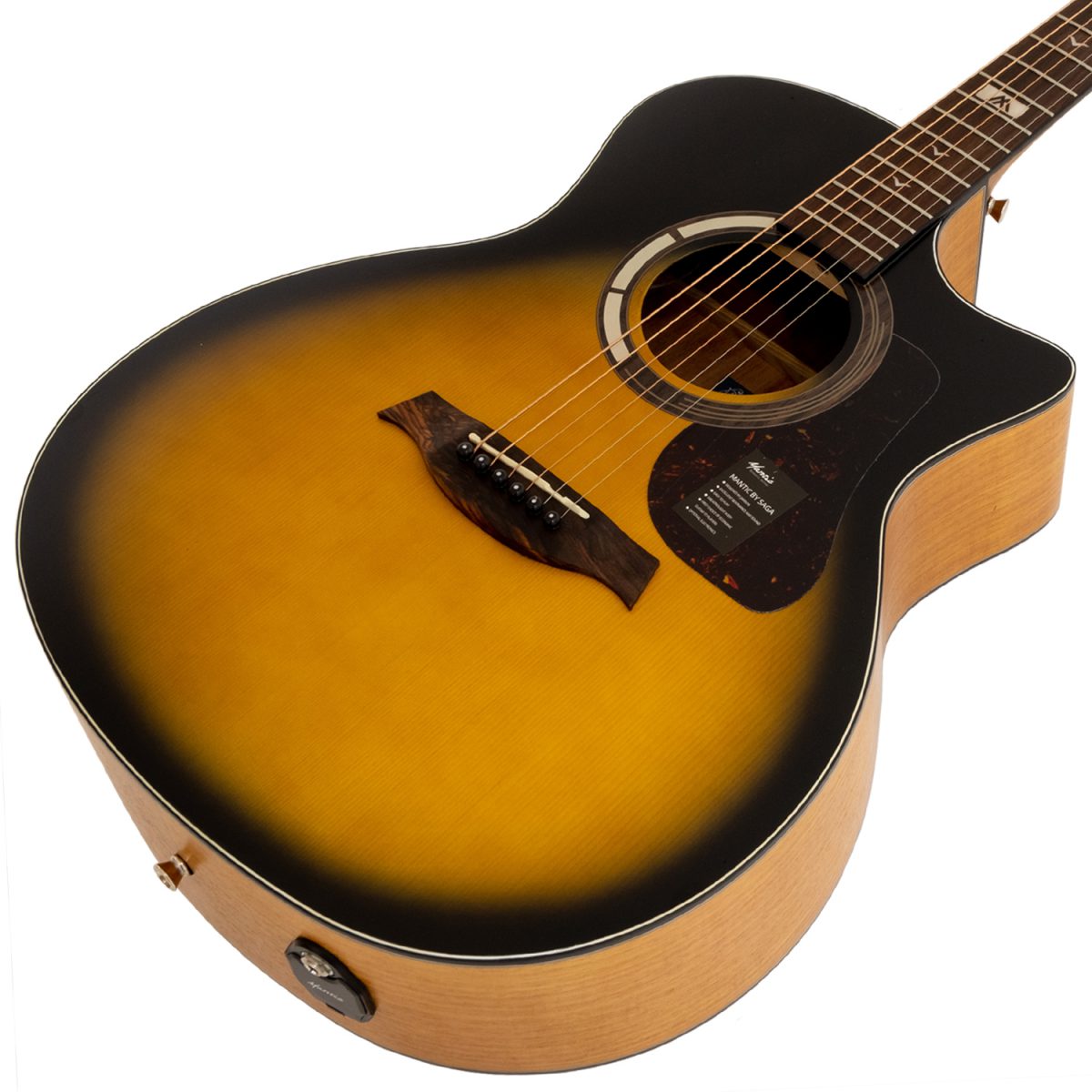 Đàn Guitar Acoustic Mantic GT-1GCE - Việt Music