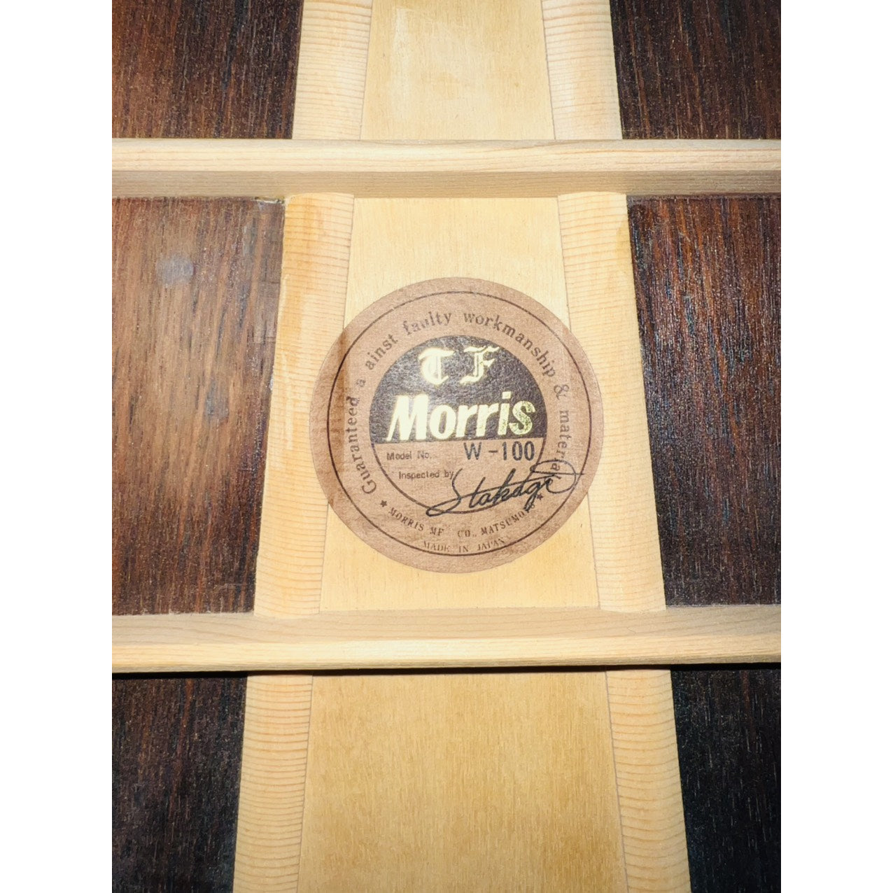 Đàn Guitar Acoustic Morris W100 - Qua Sử Dụng - Việt Music