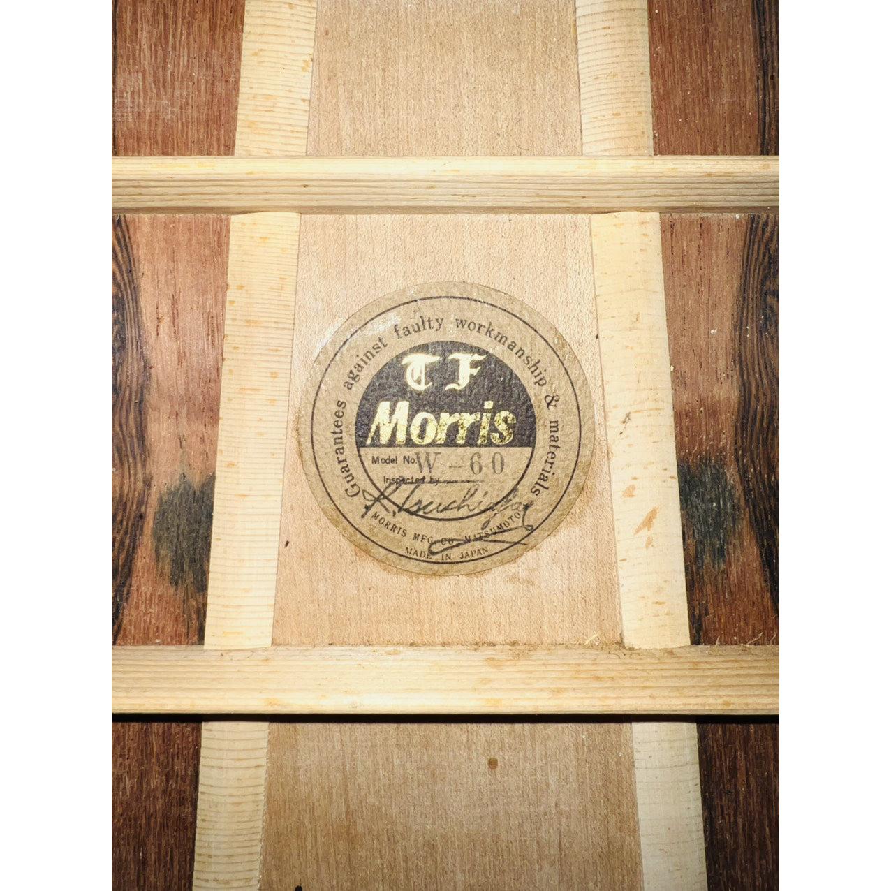 Đàn Guitar Acoustic Morris W60 - Qua Sử Dụng - Việt Music