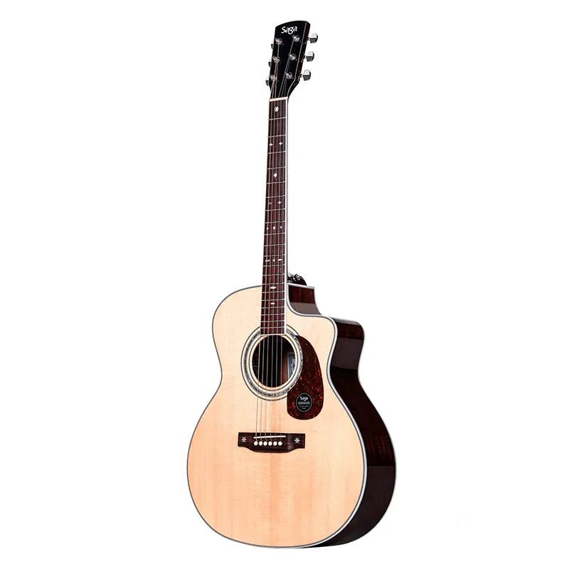 A1-GC/Saga ギター Amazon | Saga A1-GC NAT アコースティックギター初心者12点