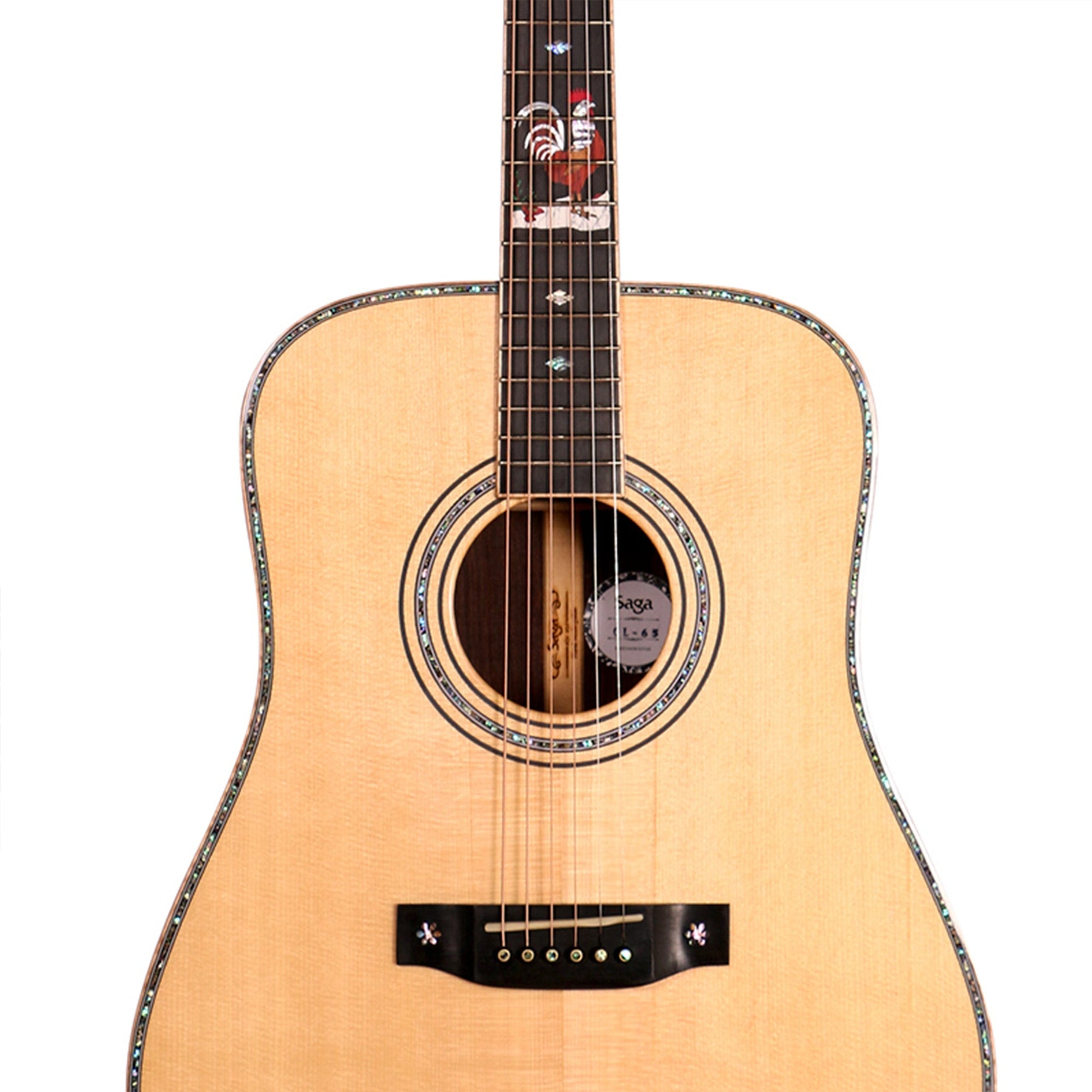 Đàn Guitar Acoustic Saga CL65E - Việt Music