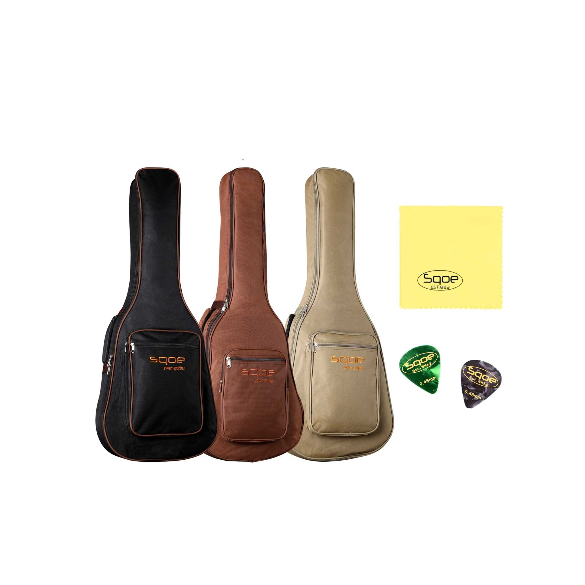 Đàn Guitar Acoustic Sqoe SQ-38-B - Việt Music