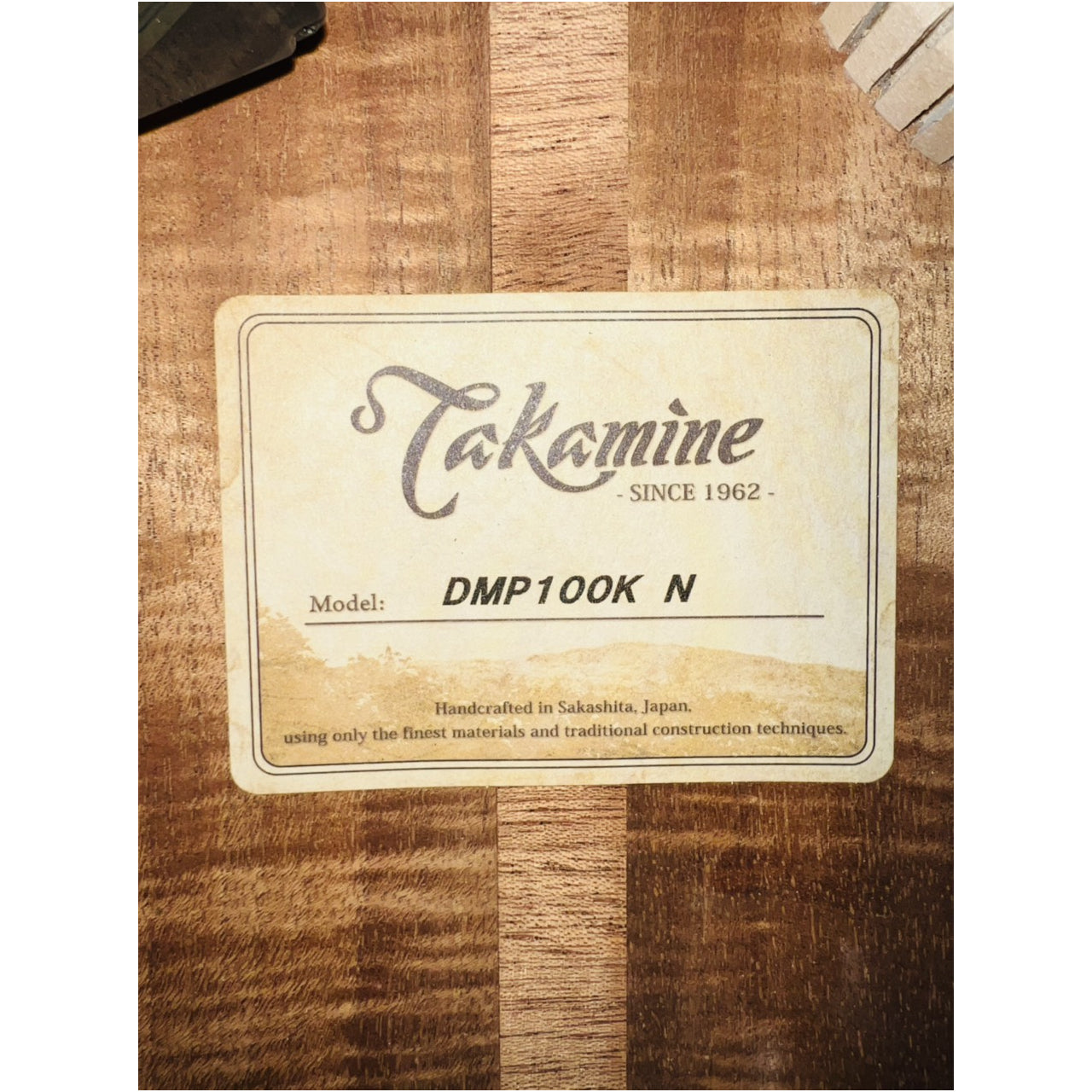 Đàn Guitar Acoustic Takamine DMP100K N - Qua Sử Dụng - Việt Music