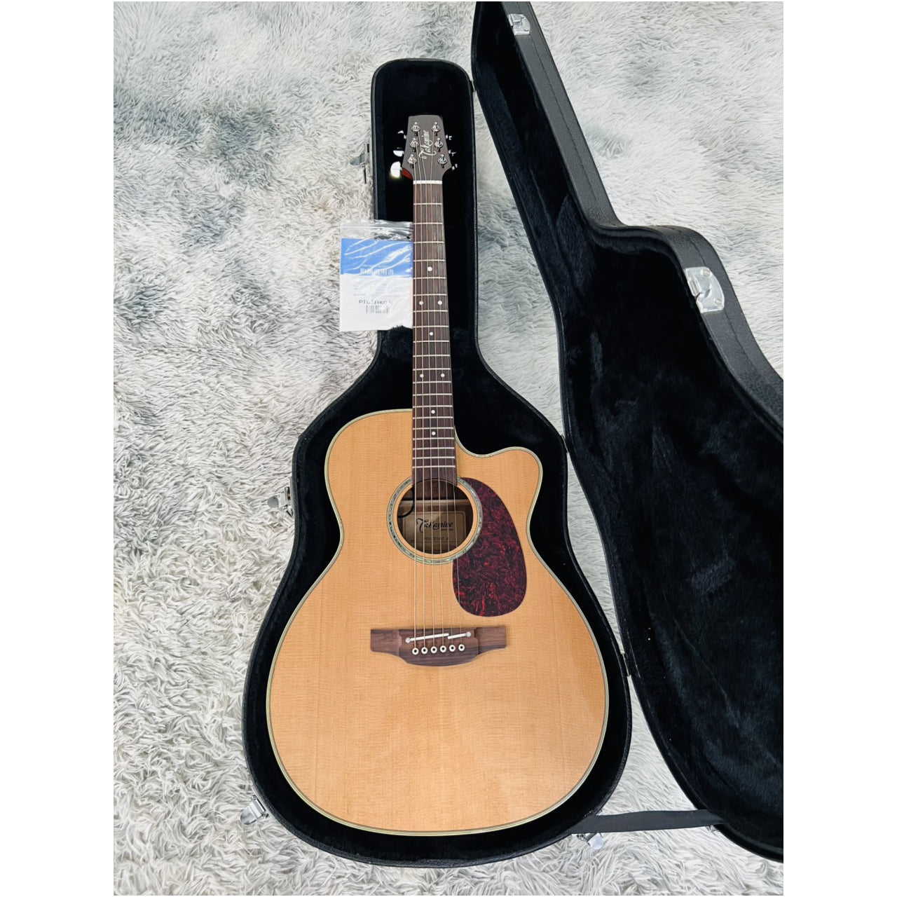 Việt　Takamine　Sử　N　Acoustic　Dụng　–　Guitar　Qua　PTU731KC　Đàn　Music