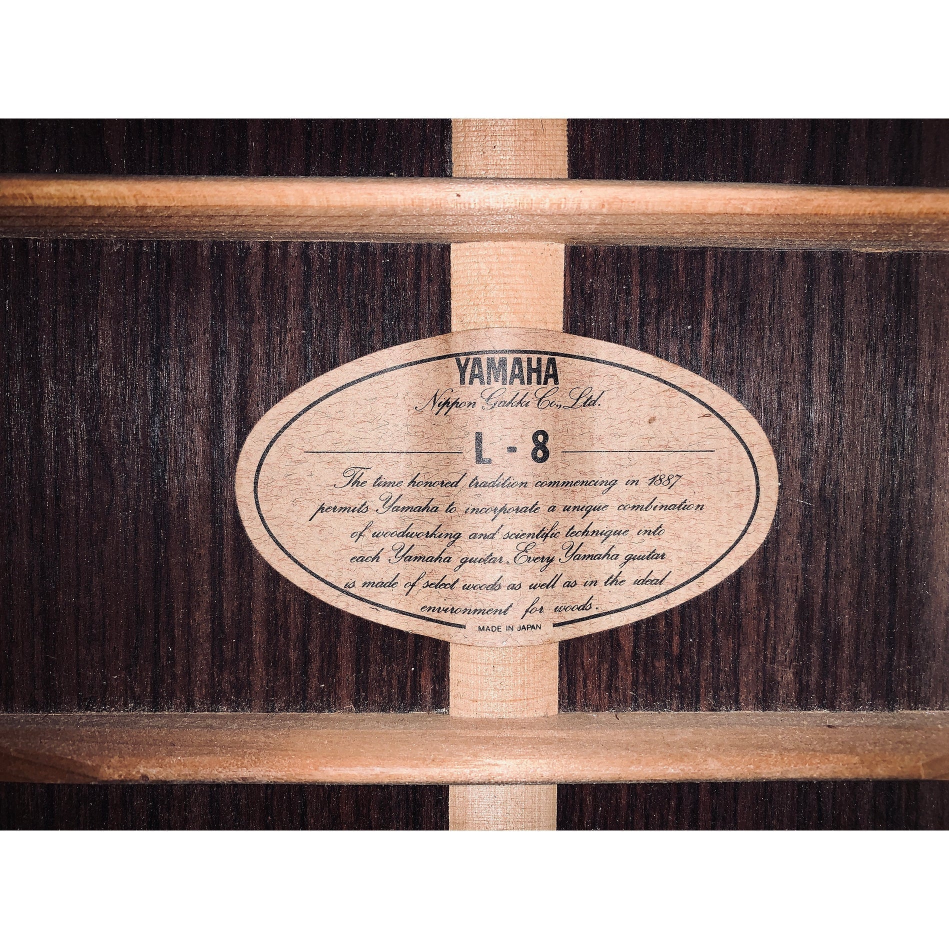 Đàn Guitar Acoustic Yamaha L8 Gen2 - Qua Sử Dụng - Việt Music